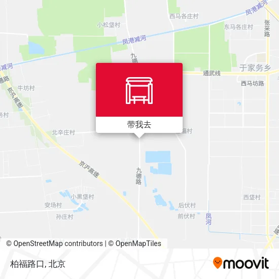 柏福路口地图