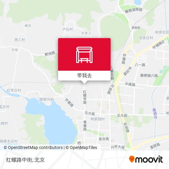 红螺路中街地图