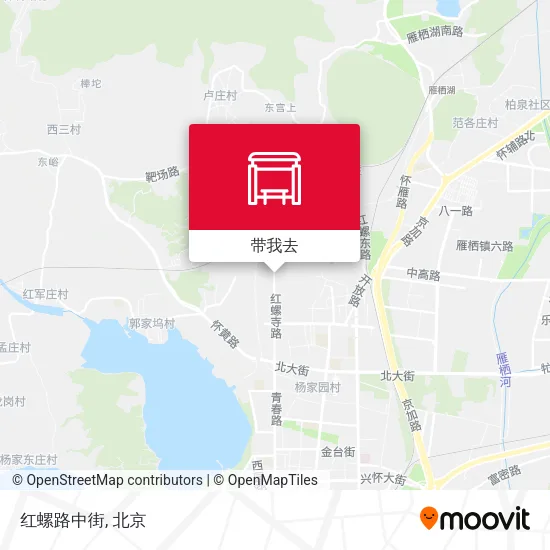 红螺路中街地图