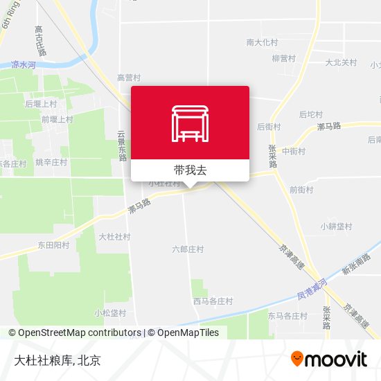 大杜社粮库地图