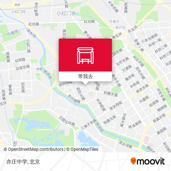 亦庄中学地图