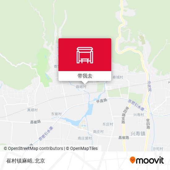崔村镇麻峪地图