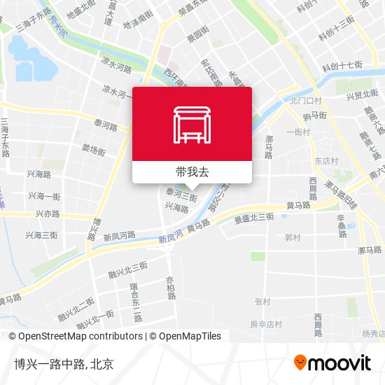 博兴一路中路地图