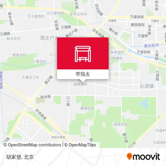 胡家垡地图