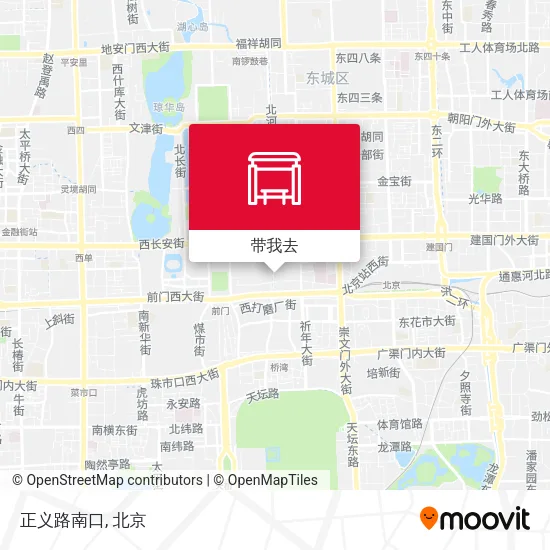 正义路南口地图