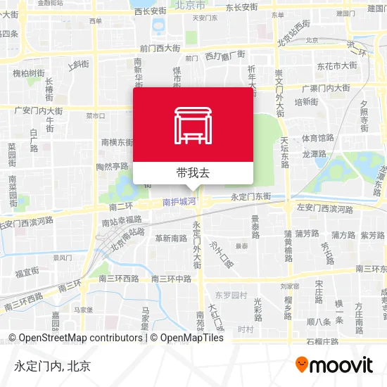 永定门内地图