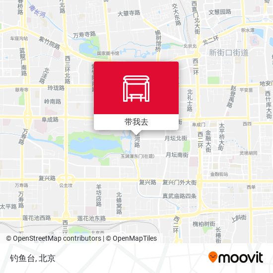 钓鱼台地图