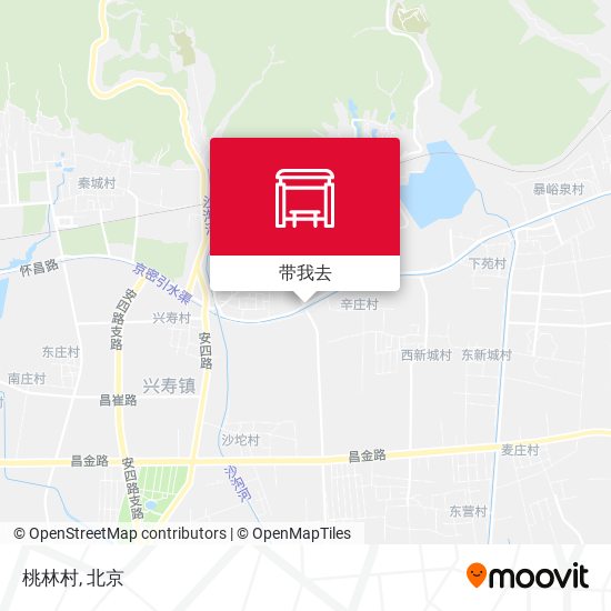 桃林村地图