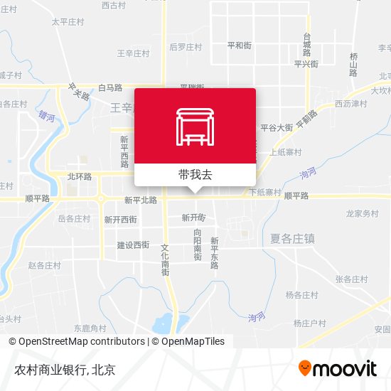 农村商业银行地图