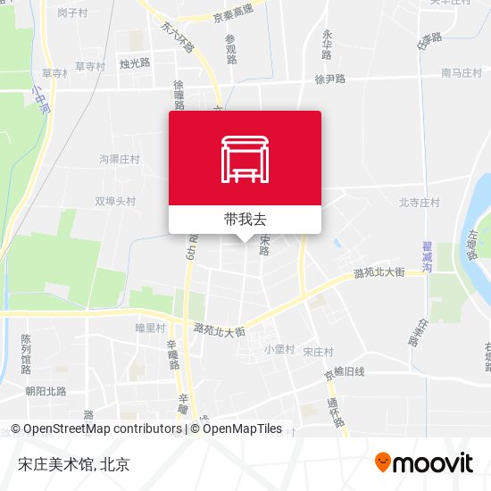 宋庄美术馆地图