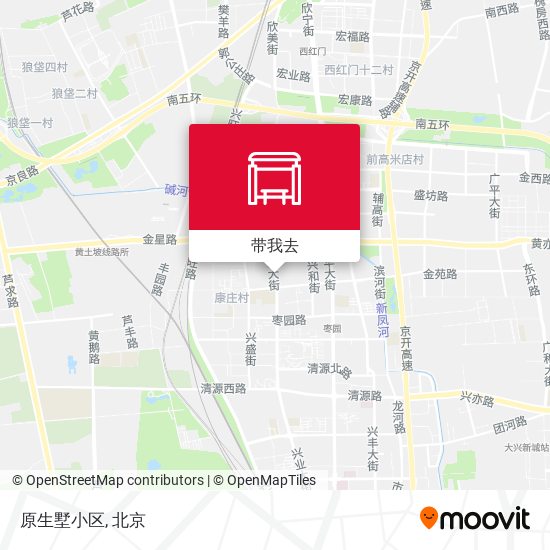 原生墅小区地图