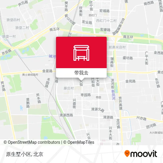 原生墅小区地图