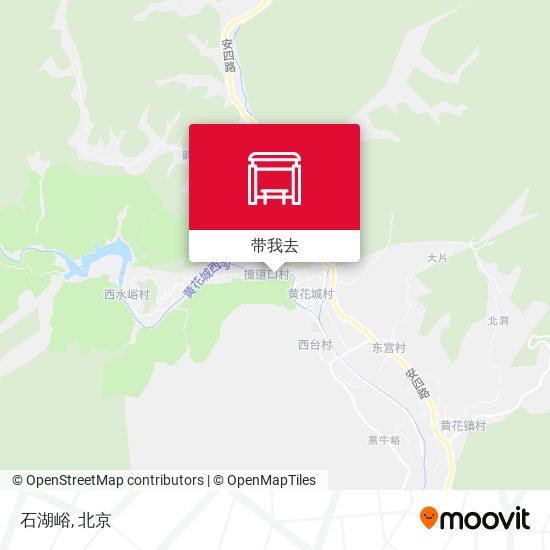 石湖峪地图