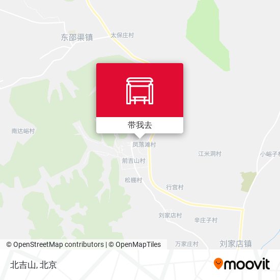北吉山地图