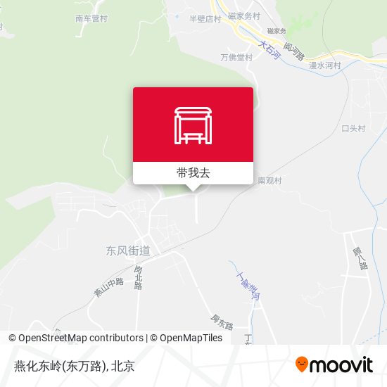 燕化东岭(东万路)地图