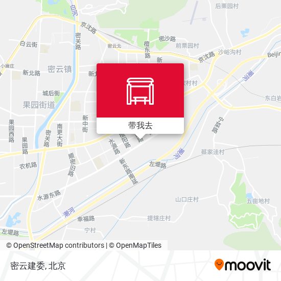 密云建委地图
