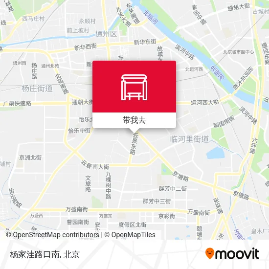杨家洼路口南地图