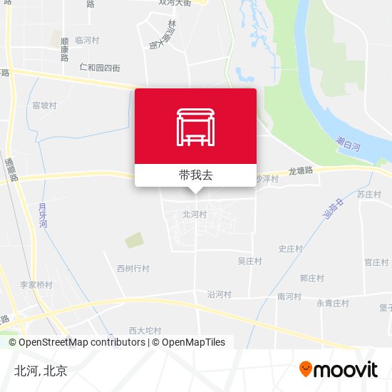 北河地图