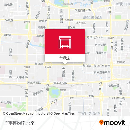 军事博物馆地图