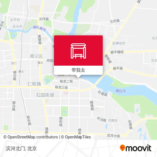 滨河北门地图