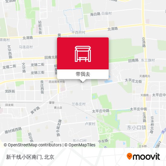 新干线小区南门地图