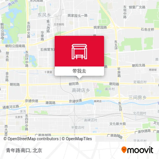 青年路南口地图