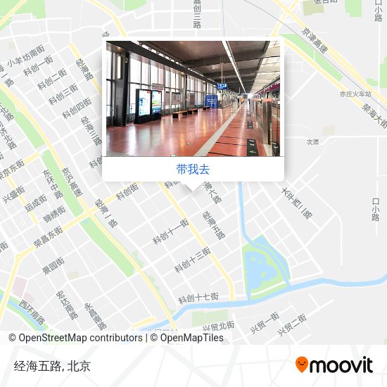 经海五路地图