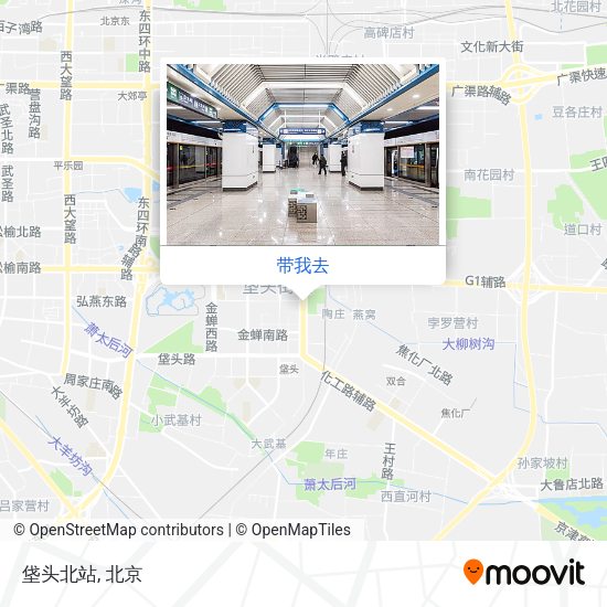 垡头北站地图