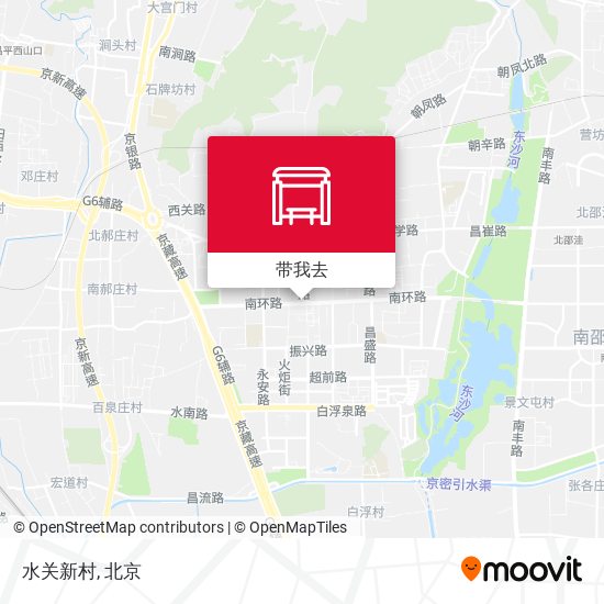 水关新村地图