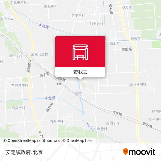 安定镇政府地图