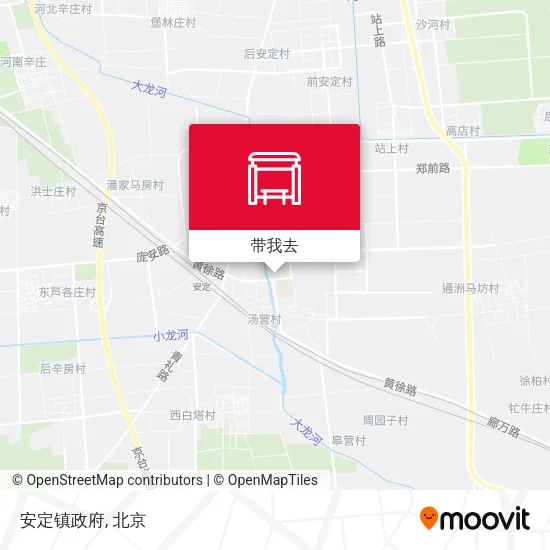 安定镇政府地图