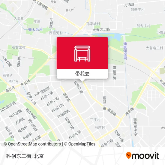 科创东二街地图