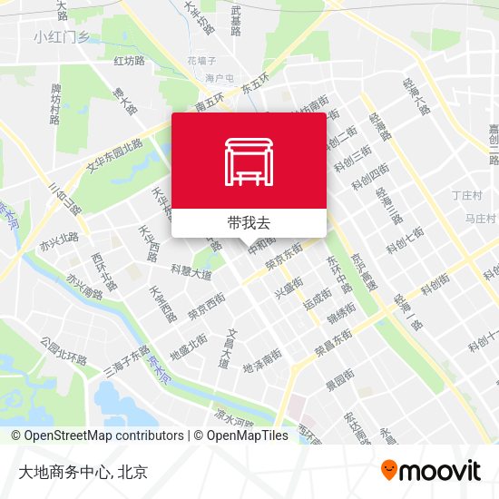 大地商务中心地图