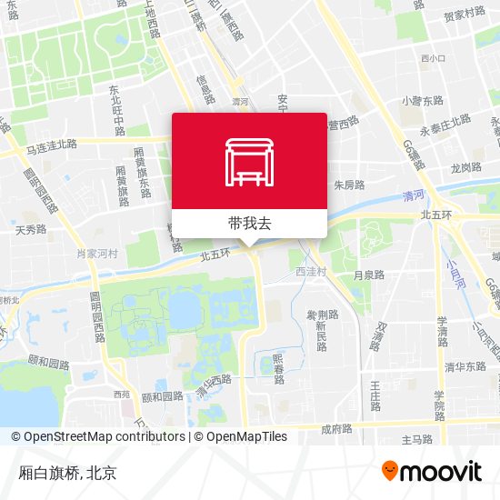 厢白旗桥地图
