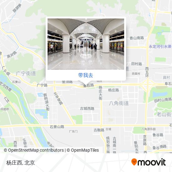 杨庄西地图