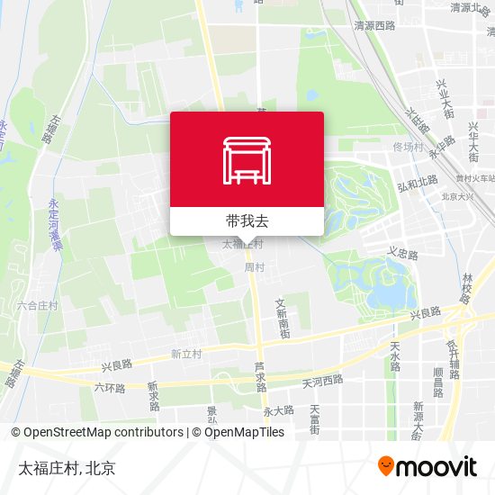 太福庄村地图