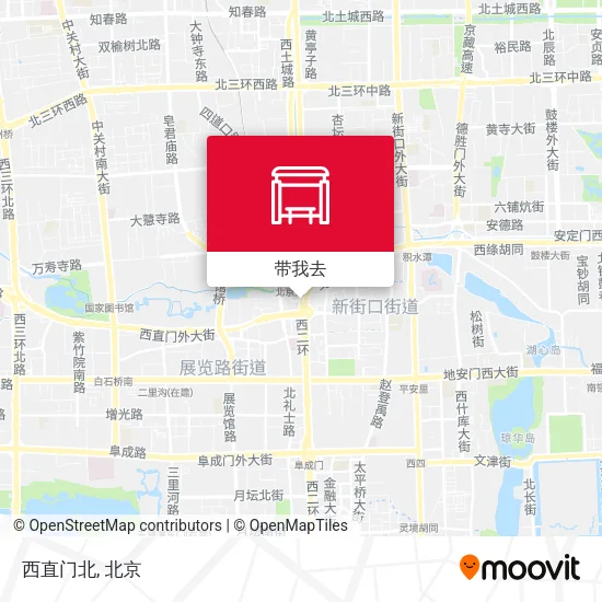 西直门北地图