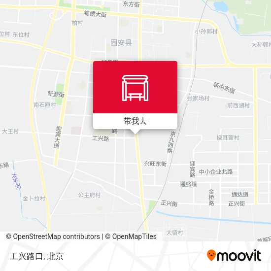工兴路口地图