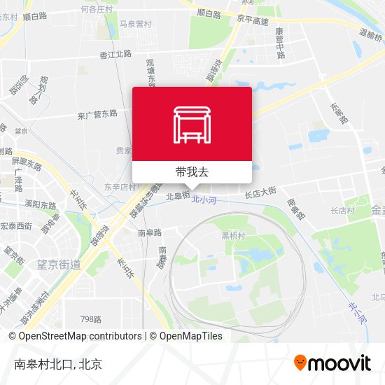 南皋村北口地图
