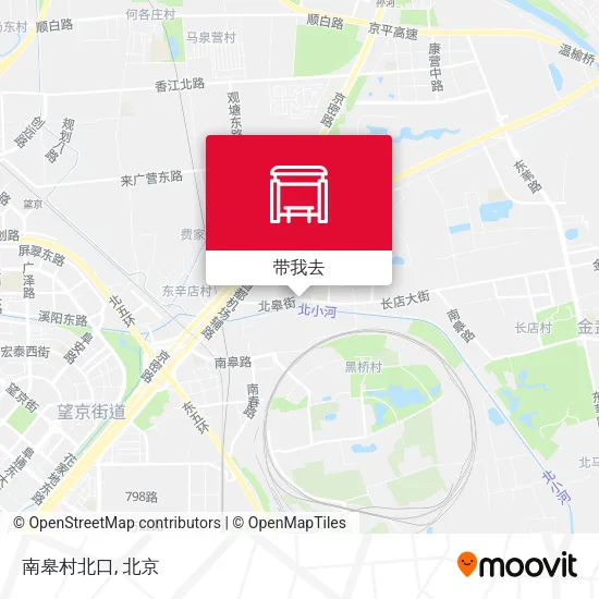 南皋村北口地图