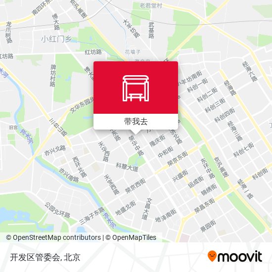 开发区管委会地图