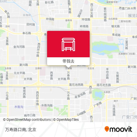 万寿路口南地图