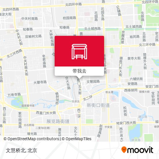 文慧桥北地图
