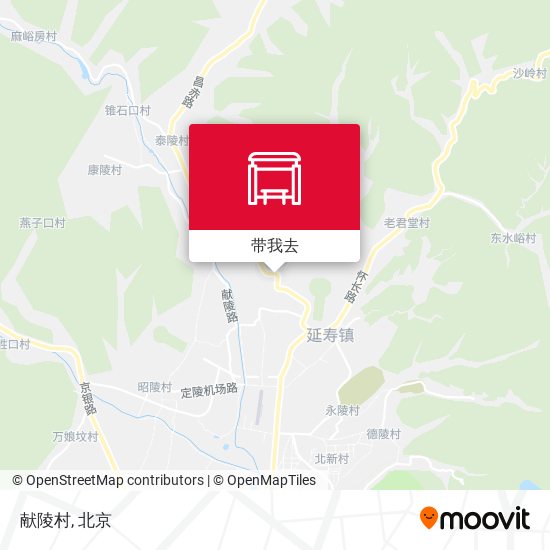 献陵村地图