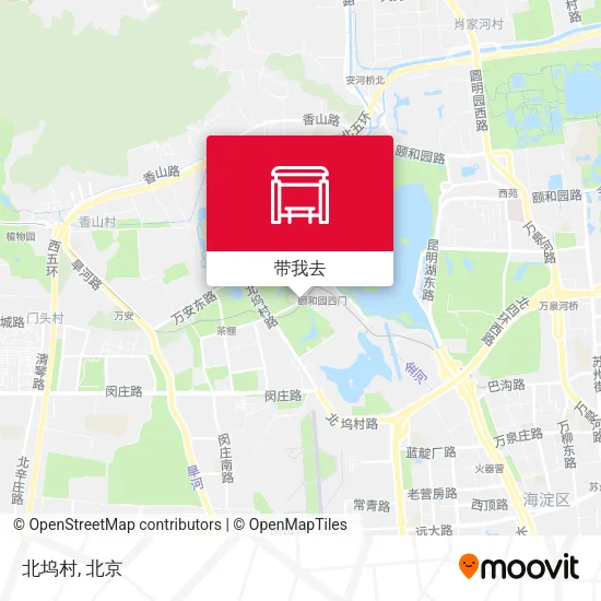 北坞村地图