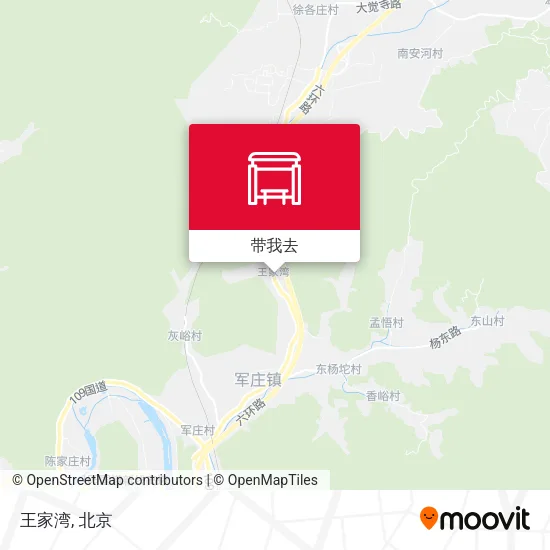 王家湾地图