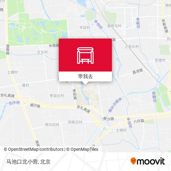 马池口北小营地图