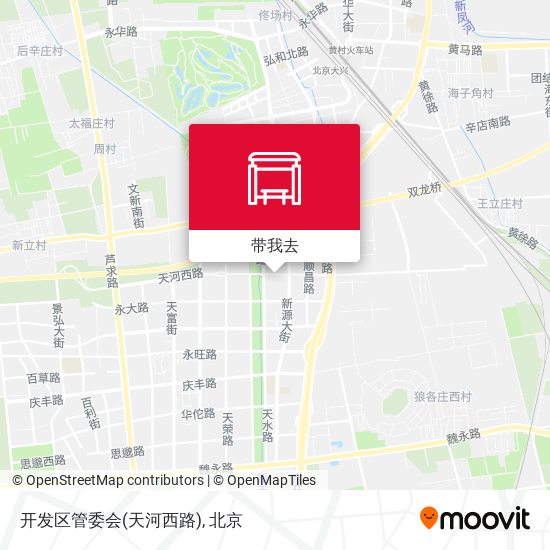 开发区管委会(天河西路)地图