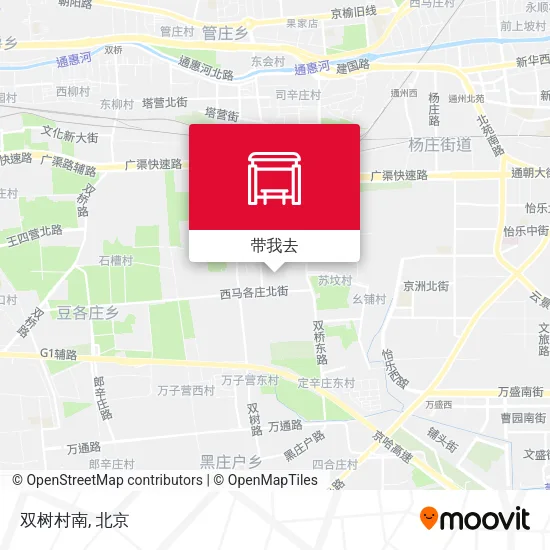 双树村南地图