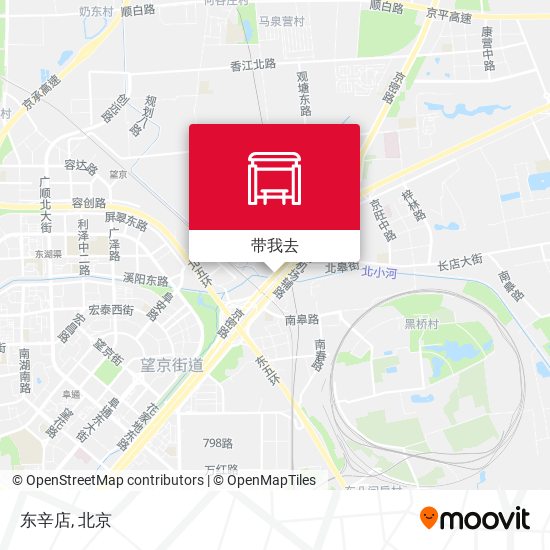 东辛店地图